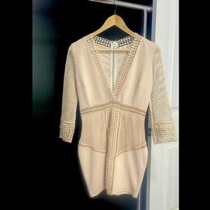 New Rare Beige Dress Size M